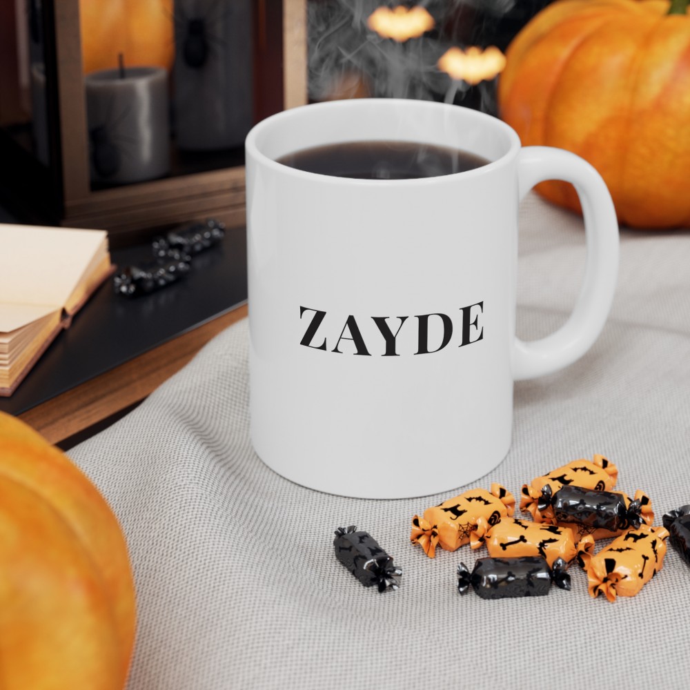Zayde Yiddish Jewish Grandfather Coffee Mug Grandpa Ceramic Tea Cup
